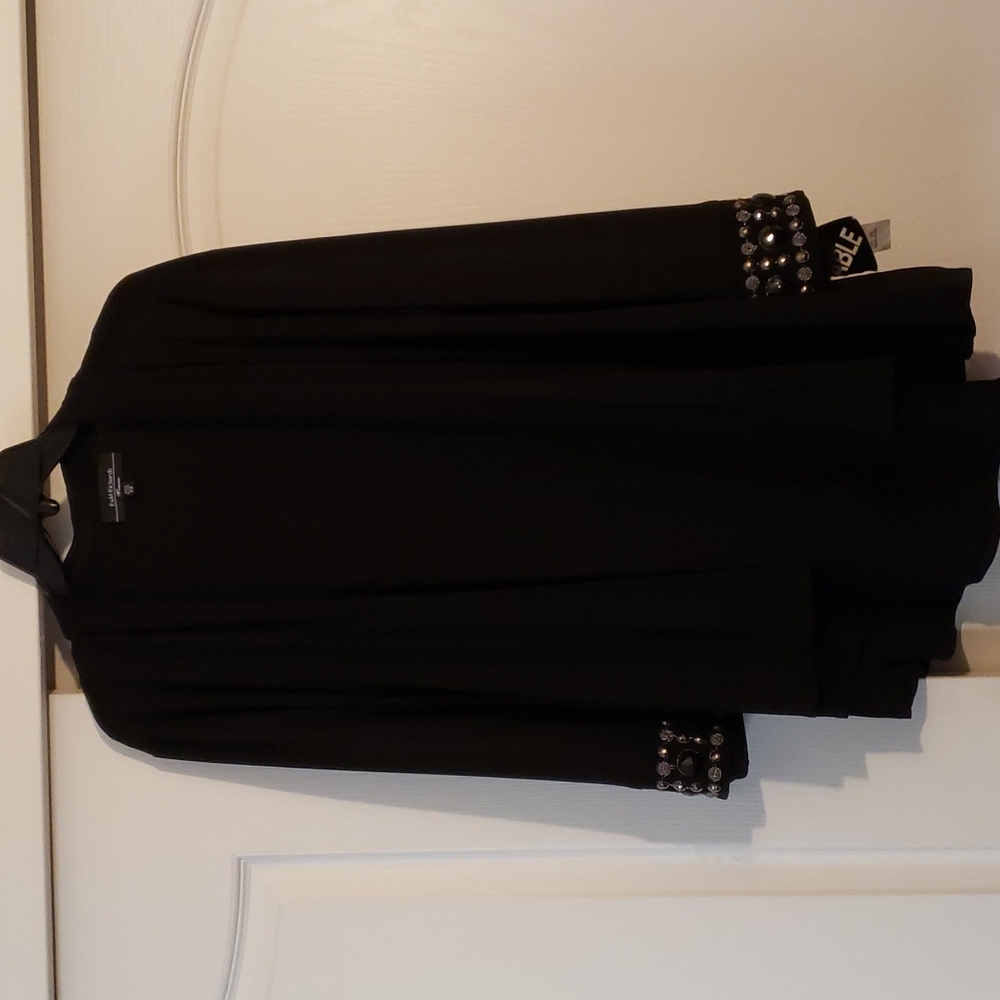 Black cardigan